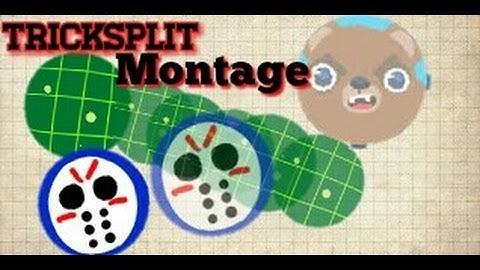AGAR.IO MOBILE TRICKSPLIT MONTAGE