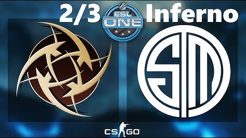 NiP vs TSM - 2/3 Inferno. Мажор ESL One 2015 Katowice. Playoff 1/4 Стадия. CS:GO