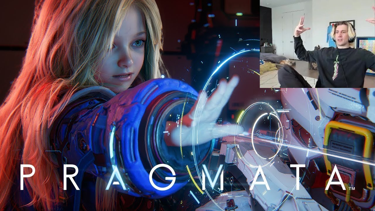 xQc Reacts to Pragmata | State of Play 2025