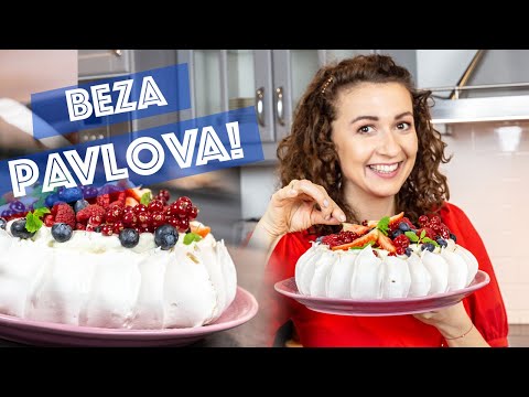 Wszystko co musisz widzieć o BEZIE! Idealna beza PAVLOVA z miętowym kremem! ?❤️