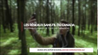 Le sans fil Canadien -Couverture des Reseaux