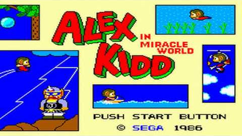Alex Kidd in Miracle World - Game Over
