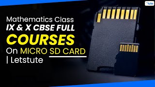 Mathematics Class IX & X CBSE Full Courses On MICRO SD CARD | Letstute screenshot 1