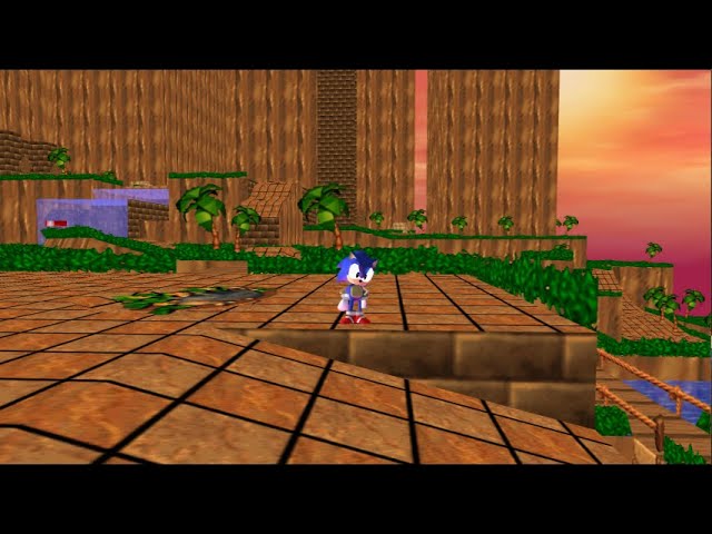 Sonic 3D Blast in TRUE 3D (N64)