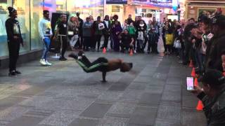 New York Times Square Street Dancers Live Show