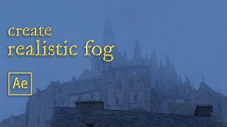 how i create volumetric fog – after effects fog tutorial