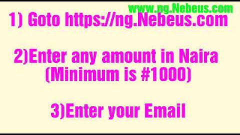 NEBEUS VIDEO HOW TO Buy Cheapest #BTC/ETH IN NIGERIA