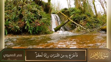 ماتيسر من سورة إبراهيم بصوت عمر المعرجي