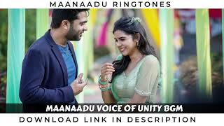 Maanaadu Voice of Unity Bgm
