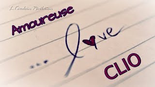 CLIO - Amoureuse (paroles/lyrics)