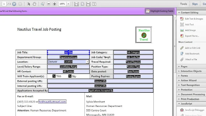 Acrobat XI Tutorial Running Conditional Scripts