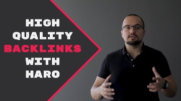 How to get high quality back links with HARO