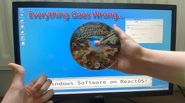 Running Windows Software on ReactOS, but Everything Goes Wrong.