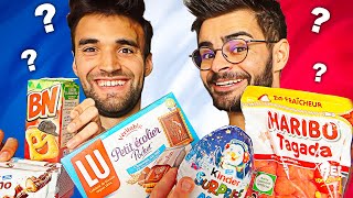 UN AMÉRICAIN TESTE NOS SNACKS FRANÇAIS (feat. @LivingBobby)