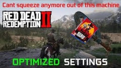 RDR 2 GTX 1050TI in 2020 BEST SETTINGS/ Optimal Settings / Decent FPS / ULTRA TEXTURES(100% WORKS)