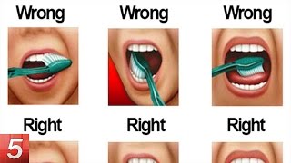 10 Ways to Brush Your Teeth (Life Hacks)