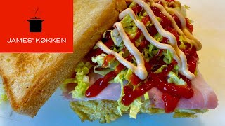 Gilgeori toast - Koreansk street food sandwich