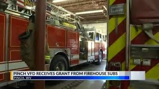 Firehouse Subs grant helps Pinch VFD purchase life-saving AEDs