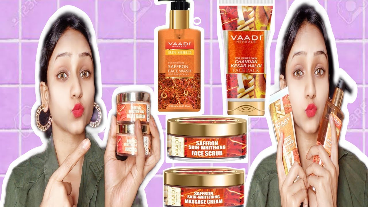 Combination Skin Weekly Skin Care Routine//With Vaadi Herbals Products Range//