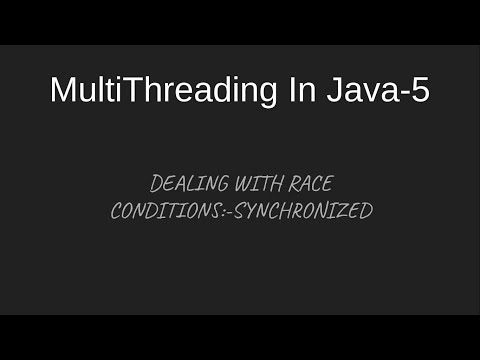 Synchronized Keyword In Java | Lec-5 | Tutorial | Multithreading | Race Conditions |Critical Section