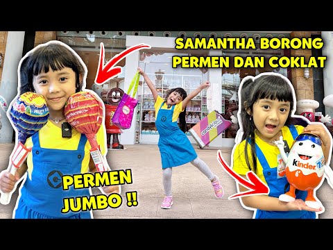 SAMANTHA BORONG PERMEN DAN LEGO DI SINGAPORE LUAR NEGRI CANDYLICIOUS