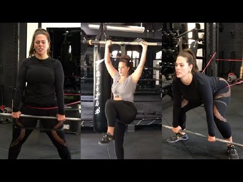 Ashley Graham Hot Workout