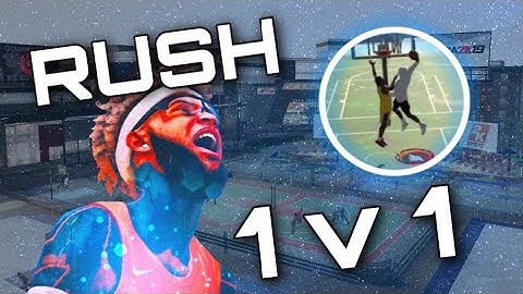 MY *NEW* DEMIGOD BUILD CATCHES BODIES IN THE RUSH 1V1 EVENT! NBA 2K20