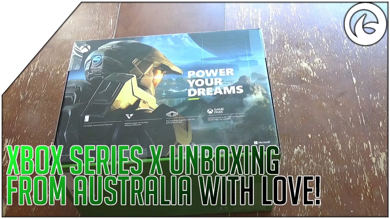 Xbox Series X retail unboxing - One of the first in Australia
