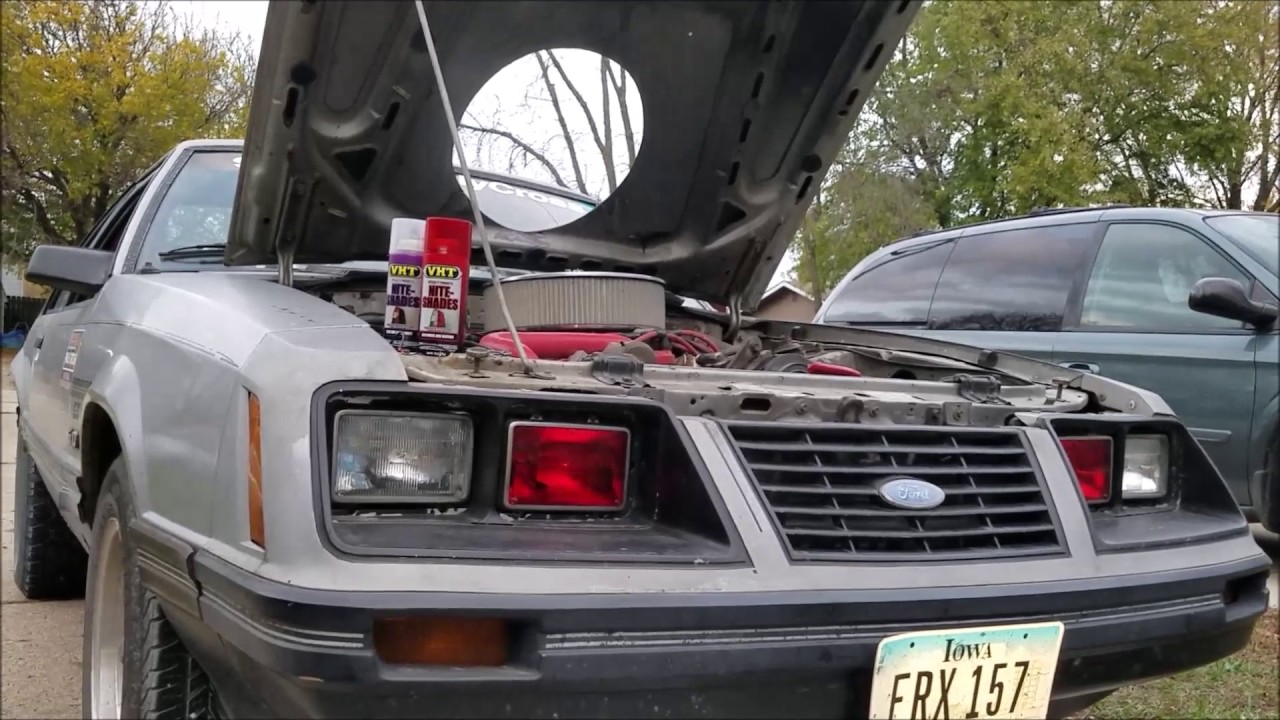 VHT Car Headlight/Taillight Tint Spray Review RED (Rotstang Hooning