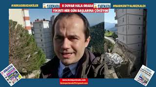 Narlıdere Narkentte Çöken İstinat Duvarının 40I Çıktı, Cenazeyi Kaldıran Yok