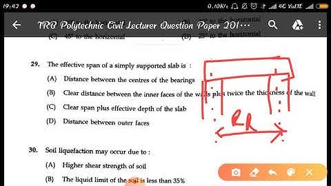 TRB previous year civil solved questions 2017