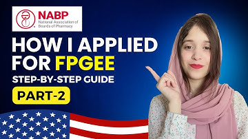 Credentials evaluation for FPGEE for Foreign Pharmacist in USA | PART-2