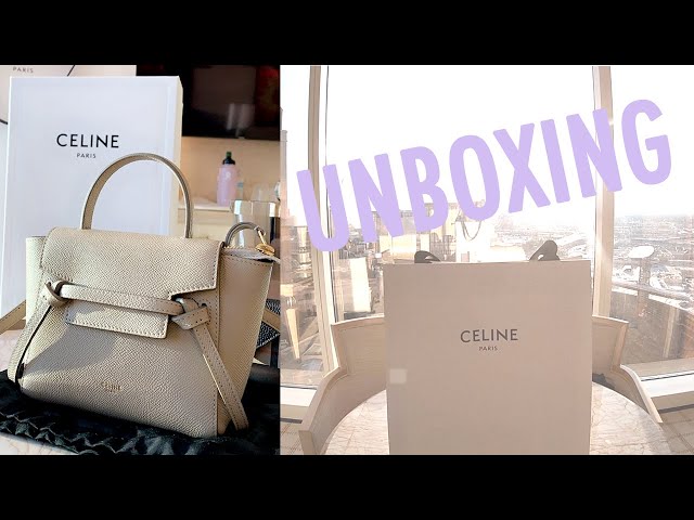 Celine Belt Bag 👜 Unboxing  First Impressions & What Fits 