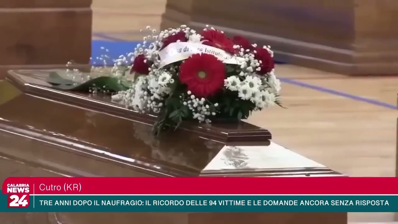 Cutro (KR) - Tre anni dopo il naufragio: il ricordo delle 94 vittime e le domande ancora senza…