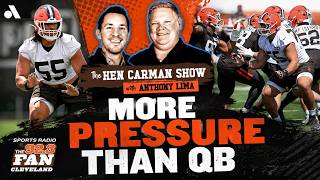 Why Browns LT Spencer Fano might have more pressure than QBs, outsider perception of Shedeur Sanders