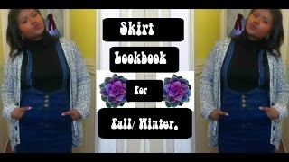 How I Style Skirts For Fall & Winter! // Skirt Lookbook!