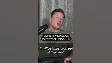 we can possibly new language using chips implanted in our brain 🧠 #elonmusk ©️to owner