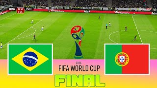 BRAZIL vs PORTUGAL - Final FIFA World Cup 2026 | Full Match New All Goals | Football Match