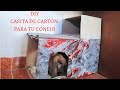 DIY  - CASITA DE CARTÓN PARA TU CONEJO 🐰🐇