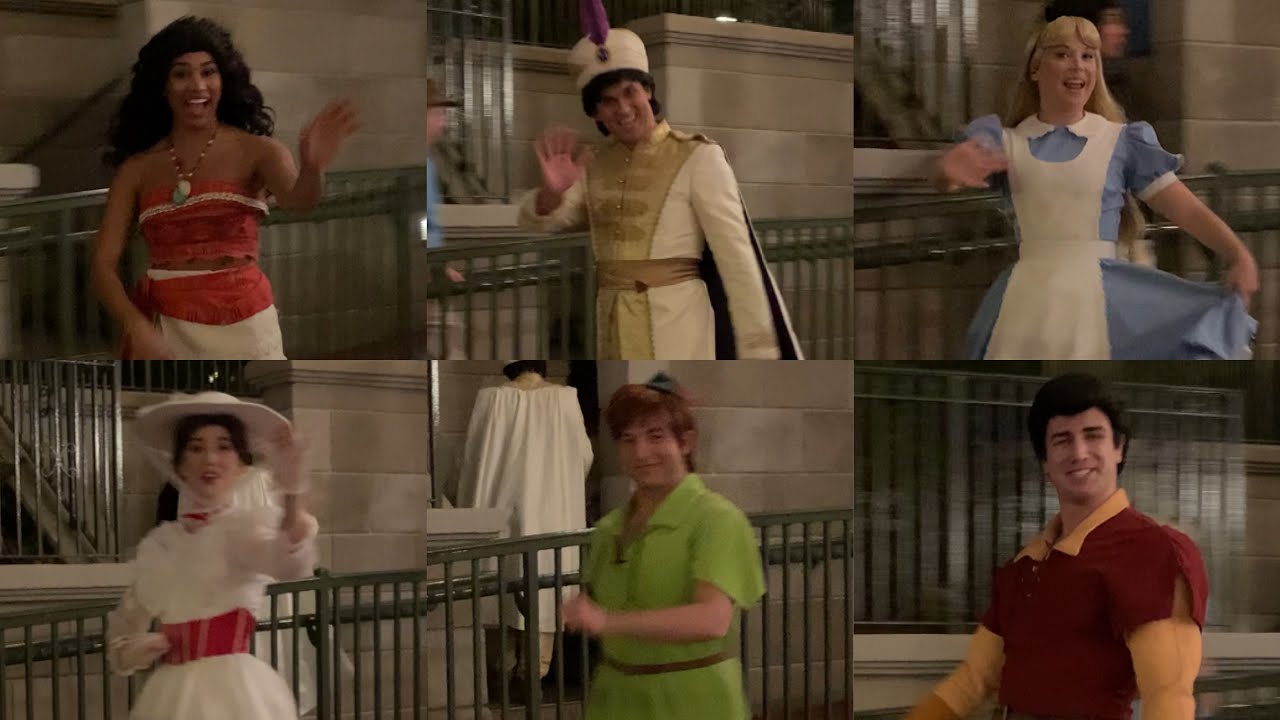 ファンタジーランドの仲間たちのグリーティング WDW