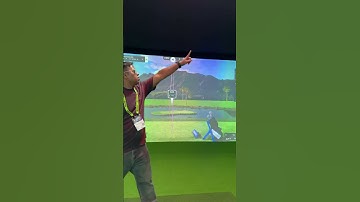 AI Golf Simulation from Benq #computex2025 #nextgengaming #benq