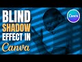 Canva create lighting effect | Realistic Window Light Tutorial