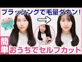 Hair cut Monster（ヘアモン）かんたんヘアカットブラシHowTo動画　　　　　　　　おうちセルフヘアカット編（女性）