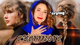 Vocal coach EMOTIONAL first time listening EVERMORE album by Taylor Swift