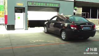 Car Plate Recognized Rotary Car Stacking Carousel Parking System