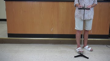 Metal Ball Drop Acceleration Due to Gravity (NSF Grant September Filming)