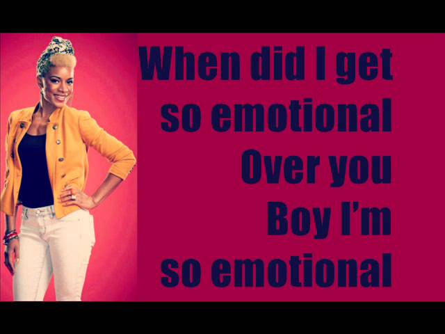 Watch Ashley Dubose-Emotional(lyrics) on YouTube Watch Ashley Dubose-Emotional(lyrics) on YouTube