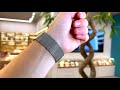 Браслет миланская петля для часов Apple Watch 44 / 42 мм (Серебряный)