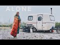 First night alone  13ft scamp trailer