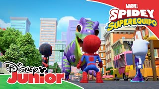 Marvel Spidey y su Superequipo: El dinosaurio | Disney Junior Oficial